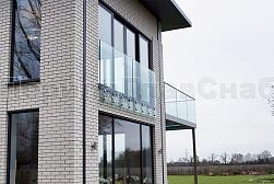 Стеклянные перила для балконов в Алматы. Готовые проекты ПерилаГлавСнаб - фото 23