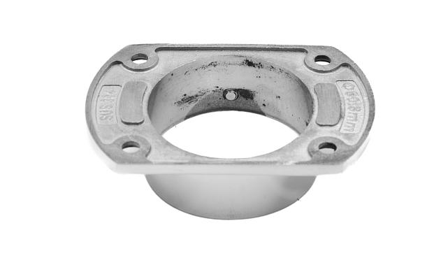 Фланец укороченный, литой, полированный, для трубы Ø50.8 мм, полированный, (AISI 304) k094 4