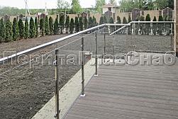 Перила и ограждения для террас в Алматы. Готовые проекты ПерилаГлавСнаб - фото 20