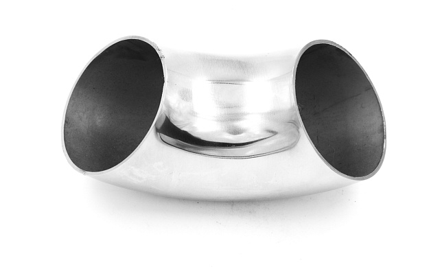 Отвод поручня под сварку для Ø50.8х125х1.2 мм, 400#, AISI 201 k021-16 3 Отвод поручня под сварку для Ø50.8х125х1.2 мм, 400#, AISI 201 k021-16 3