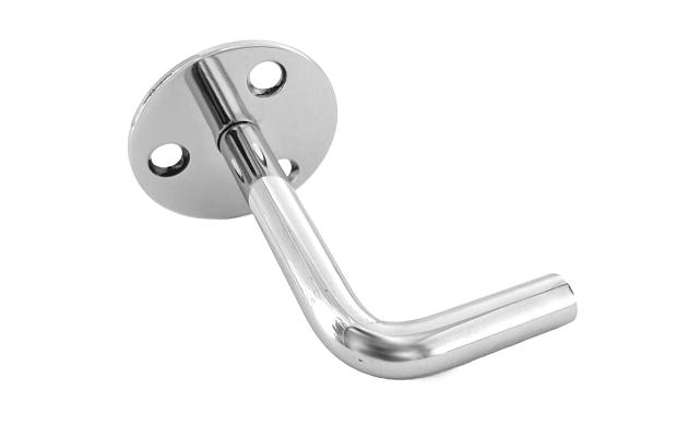 Пристенок без ложемента, вынос 70х45, Ø48х3мм, сварной, полированный, (AISI 304) k009-999 4