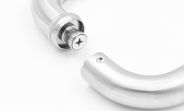 Ручка двухсторонняя для стекла 8-12 мм, 25х350 мм, шлифованная t627-25-350 SSS 6