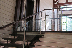 Перила на второй этаж в Алматы. Готовые проекты ПерилаГлавСнаб - фото 8