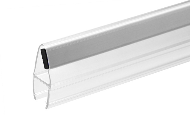 Комплект уплотнителей для стекла в душевую кабину для стекла 8 мм (2 шт.), прозрачный, стекло-стекло, с магнитом 90°/180°, 2200 мм t210-2 3 Комплект уплотнителей для стекла в душевую кабину для стекла 8 мм (2 шт.), прозрачный, стекло-стекло, с магнитом 90°/180°, 2200 мм t210-2 3