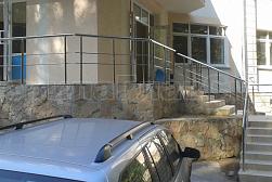 Перила и ограждения из нержавеющей стали с двумя ригелями в Алматы. Готовые проекты ПерилаГлавСнаб - фото 5