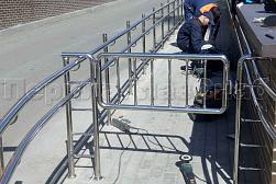 Поручни для инвалидов из нержавеющей стали в Алматы. Готовые проекты ПерилаГлавСнаб - фото 24