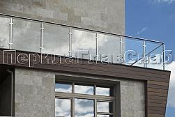 Ограждения из нержавейки со стеклом в Алматы. Готовые проекты ПерилаГлавСнаб - фото 17