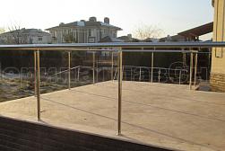 Уличные ограждения из металла в Алматы. Готовые проекты ПерилаГлавСнаб - фото 16