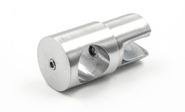 Крепежный элемент сквозной для трубы 19 мм, шлифованный t914 SSS 4