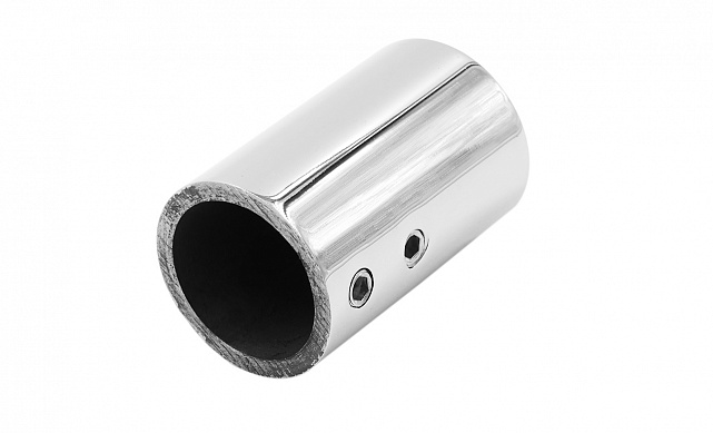 Коннектор стена-труба для трубы 19 мм, без юбки, полированный t907-2 PSS 4 Коннектор стена-труба для трубы 19 мм, без юбки, полированный t907-2 PSS 4