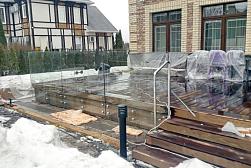 Перила и ограждения для террас в Алматы. Готовые проекты ПерилаГлавСнаб - фото 3