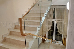 Перила на второй этаж в Алматы. Готовые проекты ПерилаГлавСнаб - фото 5