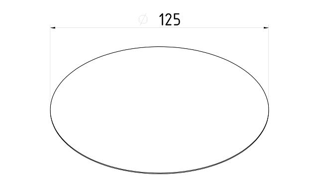 Шлифовальный круг P.800 самолип. gold d.125, P-1014 3