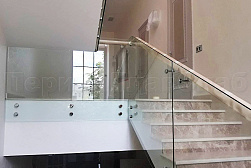 Перила на второй этаж в Алматы. Готовые проекты ПерилаГлавСнаб - фото 2