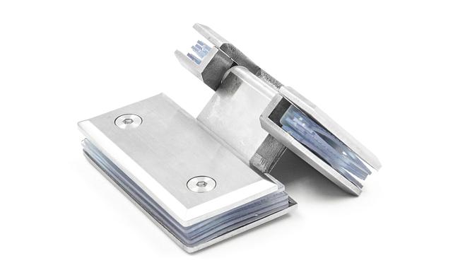 Петля для душевой стекло-стекло 90х55 мм, 135°, нержавеющая сталь AISI 304, шлифованная t302 SSS 8 Петля для душевой стекло-стекло 90х55 мм, 135°, нержавеющая сталь AISI 304, шлифованная t302 SSS 8