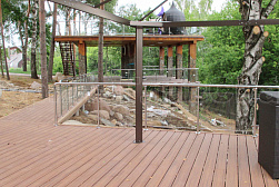 Ограждения из нержавейки со стеклом в Алматы. Готовые проекты ПерилаГлавСнаб - фото 25 Ограждения из нержавейки со стеклом в Алматы. Готовые проекты ПерилаГлавСнаб - фото 25