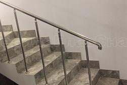 Перила и ограждения с вертикальным заполнением в Алматы. Готовые проекты ПерилаГлавСнаб - фото 19
