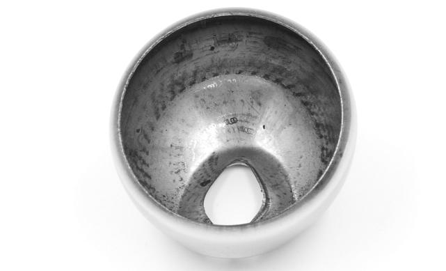 Наконечник стойки штампованный, под 30°, Ø50/50х0.6 AISI 201 #400 k073-3 7