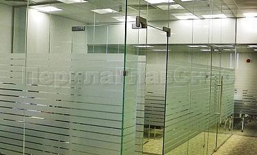 Стеклянные перегородки для офиса купить в Алматы