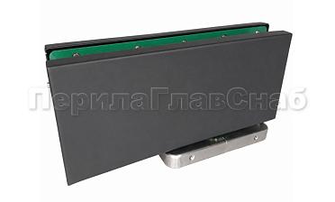 Комплект крышек для фитинга нижнего со встроенным доводчиком, черные t185k-2 BL купить в Алматы