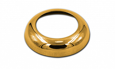 Низ стойки малый Ø38.1 мм, S=0.4 мм, Ø60 мм, полированный, золото k015-88 купить в Алматы Низ стойки малый Ø38.1 мм, S=0.4 мм, Ø60 мм, полированный, золото k015-88 купить в Алматы