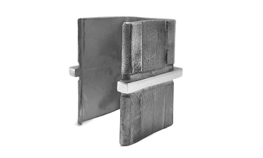 Соединитель для поручня 40х40 мм с пазом, полированный (AISI 304) Фk545-2 купить в Алматы Соединитель для поручня 40х40 мм с пазом, полированный (AISI 304) Фk545-2 купить в Алматы