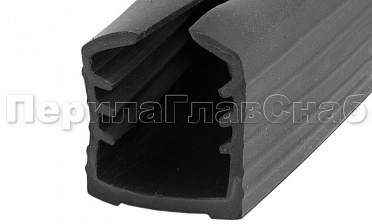 Уплотнитель в поручень с пазом 27х30 для стекла 10 мм, EPDM Фk305 купить в Алматы Уплотнитель в поручень с пазом 27х30 для стекла 10 мм, EPDM Фk305 купить в Алматы