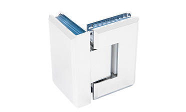 Петля для душевой кабины стекло-стекло 90° 90х55 мм латунь-хром, полированная t304 PC купить в Алматы Петля для душевой кабины стекло-стекло 90° 90х55 мм латунь-хром, полированная t304 PC купить в Алматы