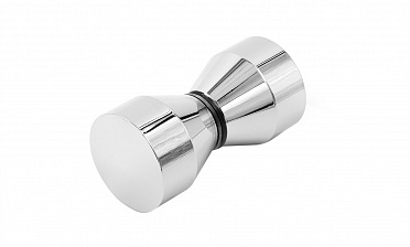 Дверная ручка «кноб» для душа, алюминий-хром, полированная t693 ALPC купить в Алматы Дверная ручка «кноб» для душа, алюминий-хром, полированная t693 ALPC купить в Алматы