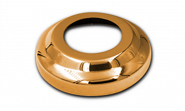 Низ стойки Ø38.1 мм, S=0.8 мм, внешний Ø78х12 мм, золото Фk007-88 купить в Алматы Низ стойки Ø38.1 мм, S=0.8 мм, внешний Ø78х12 мм, золото Фk007-88 купить в Алматы