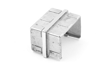 Соединитель для поручня с пазом 40х60 мм, полированный (AISI 304) k541 купить в Алматы Соединитель для поручня с пазом 40х60 мм, полированный (AISI 304) k541 купить в Алматы