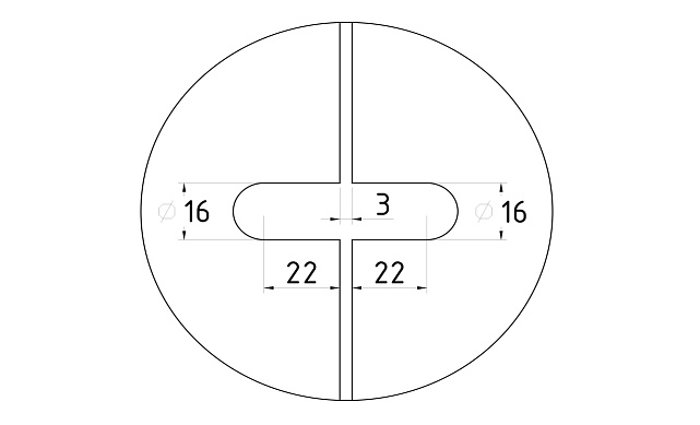 Коннектор для душевой кабины стекло-стекло 180°, 45х45, нерж 304, вырез 64 t724 PSS 4 Коннектор для душевой кабины стекло-стекло 180°, 45х45, нерж 304, вырез 64 t724 PSS 4